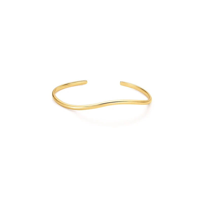 Ania Haie - Wave Cuff Bracelet - Gold