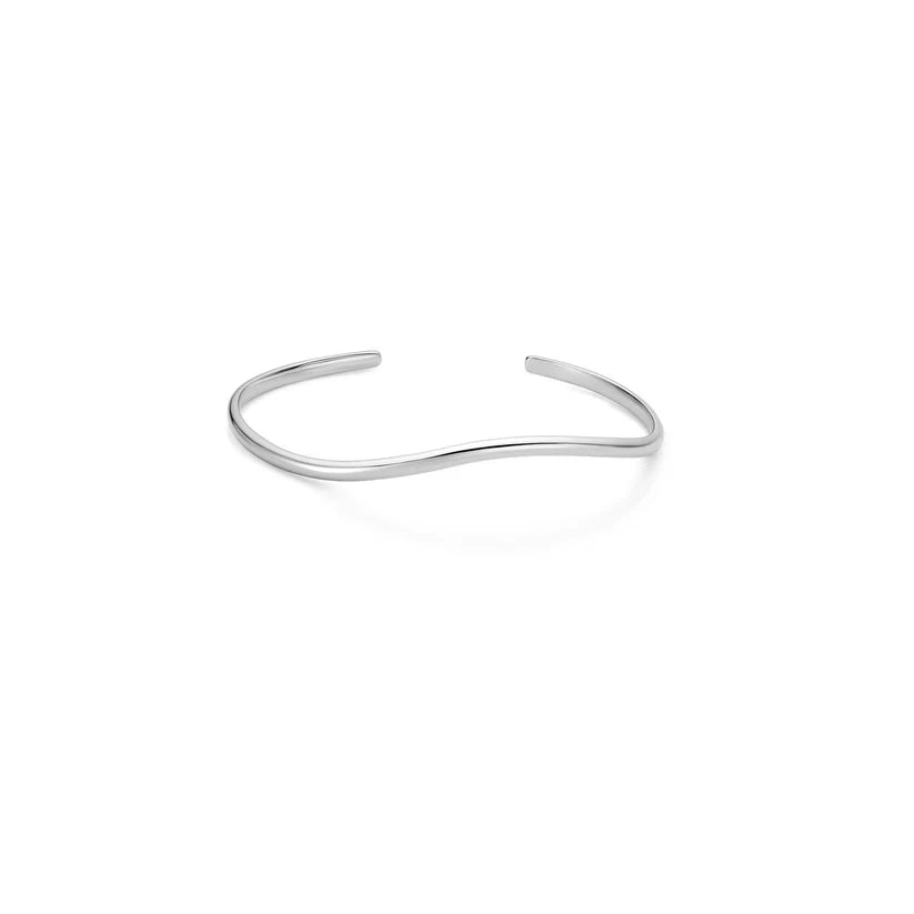 Ania Haie - Wave Cuff Bracelet - Silver