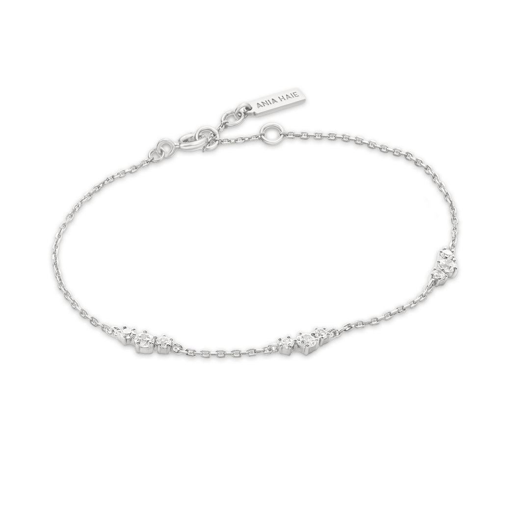 Ania Haie - Cluster Station Bracelet - Silver