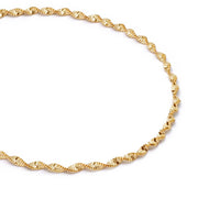 Daisy London - Helix Twisted Chain Bracelet - Gold