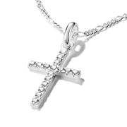 Thomas Sabo - Cross with Stones Connect Charm - Silver