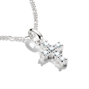 Thomas Sabo - Cross with White Stones Connect Charm - Silver