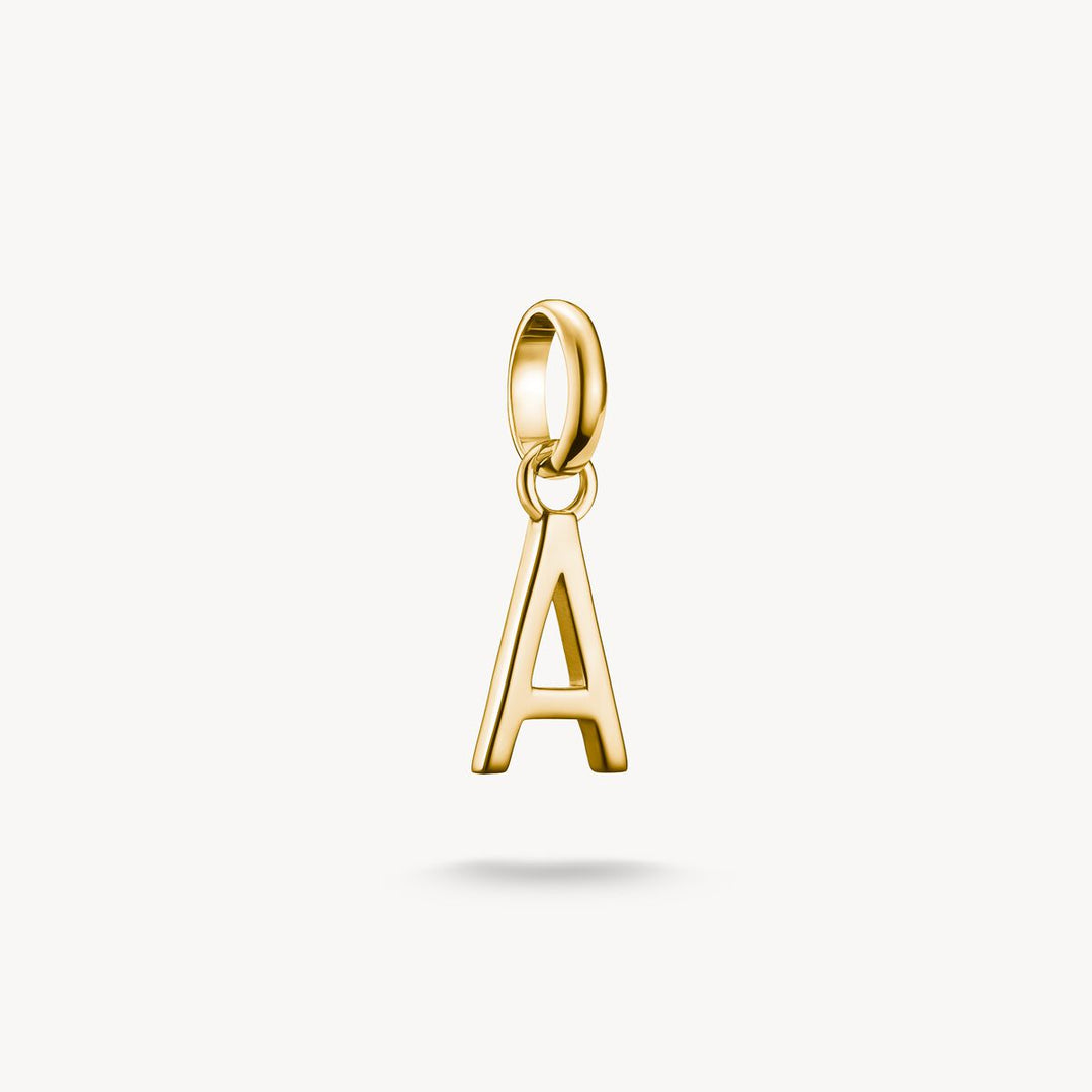 Thomas Sabo - Letter A Connect Charm - Gold
