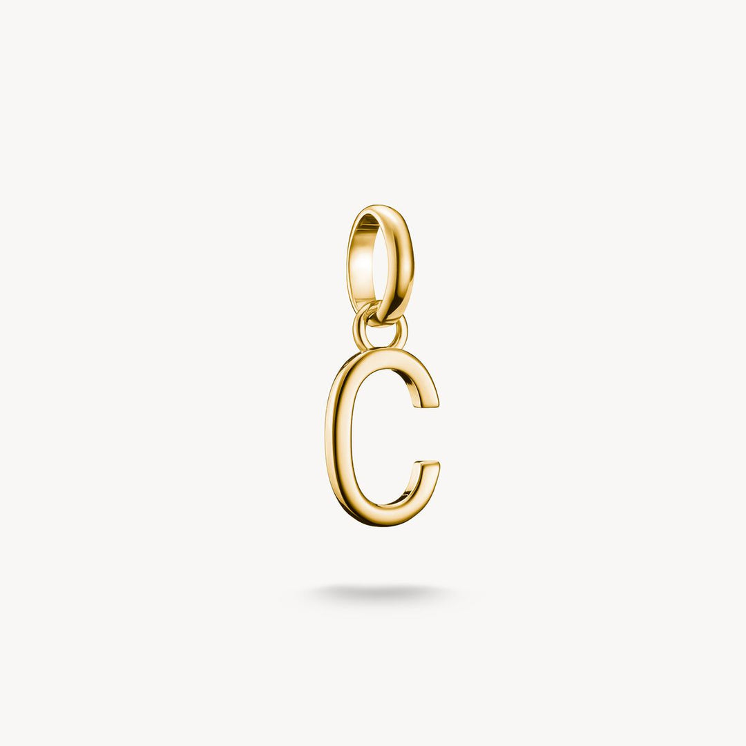 Thomas Sabo - Letter C Connect Charm - Gold