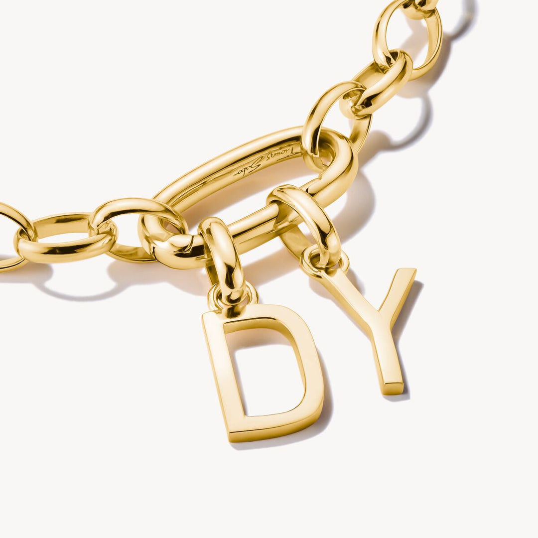 Thomas Sabo - Letter D Connect Charm - Gold