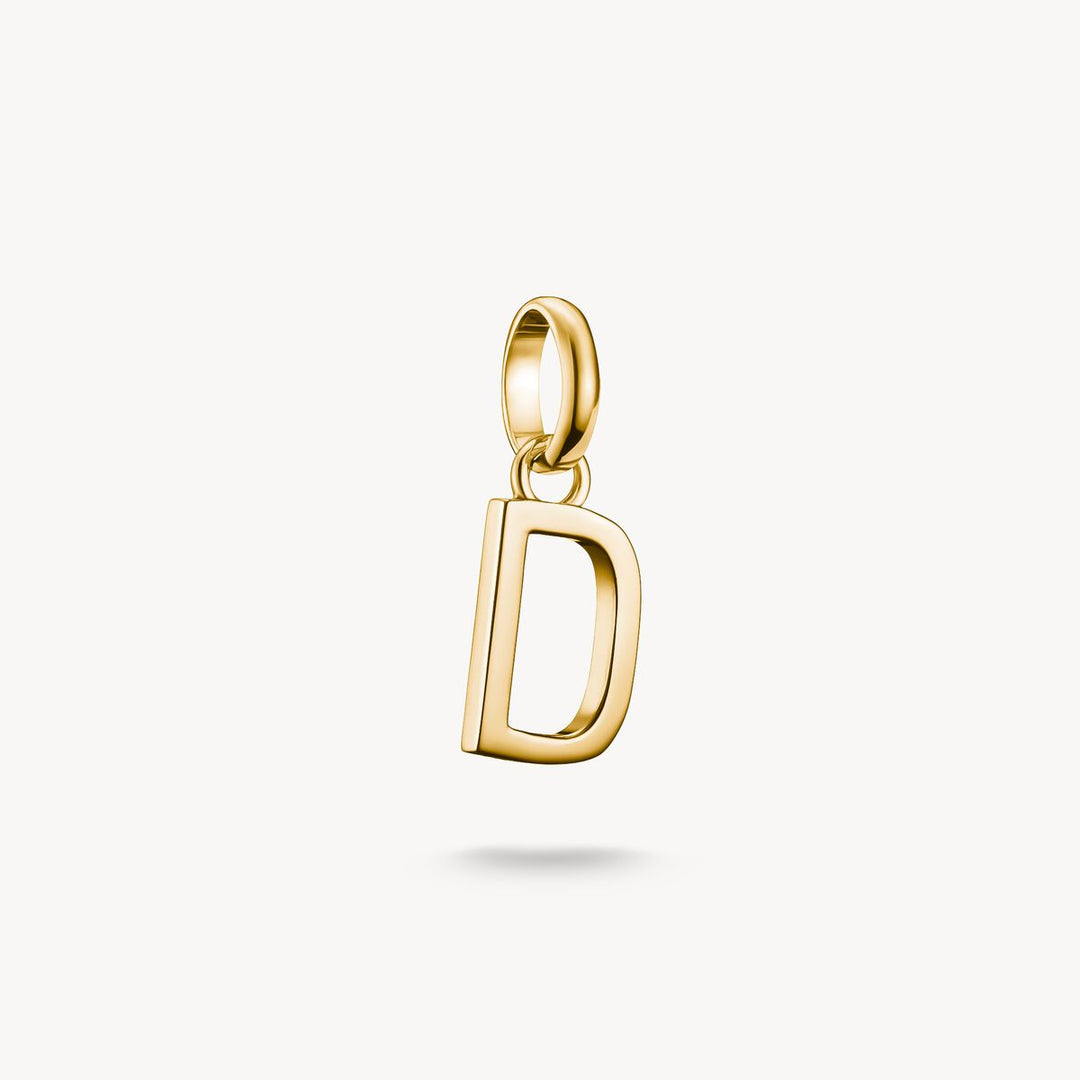 Thomas Sabo - Letter D Connect Charm - Gold