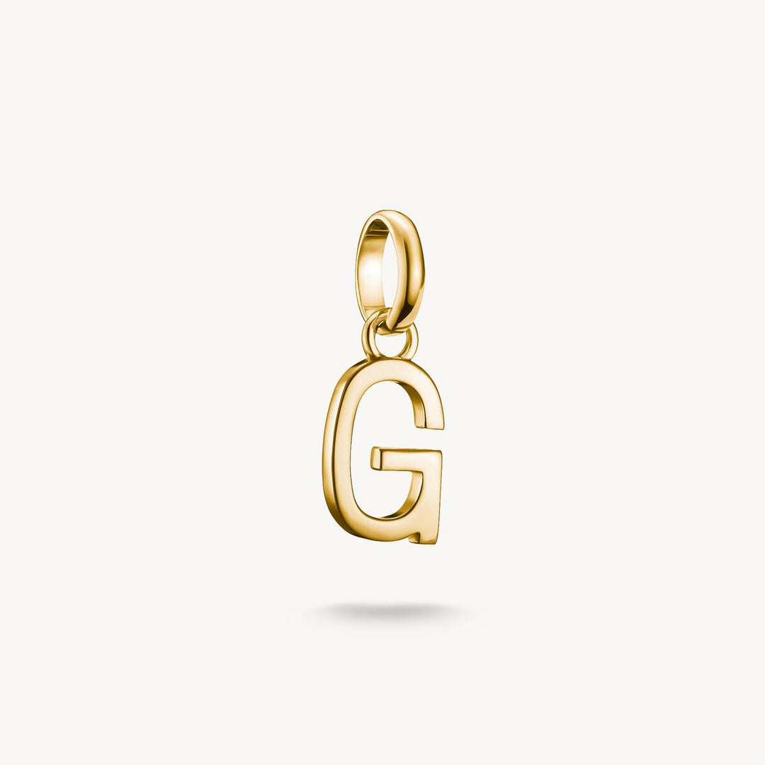 Thomas Sabo - Letter G Connect Charm - Gold