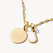 Thomas Sabo - Letter J Connect Charm - Gold