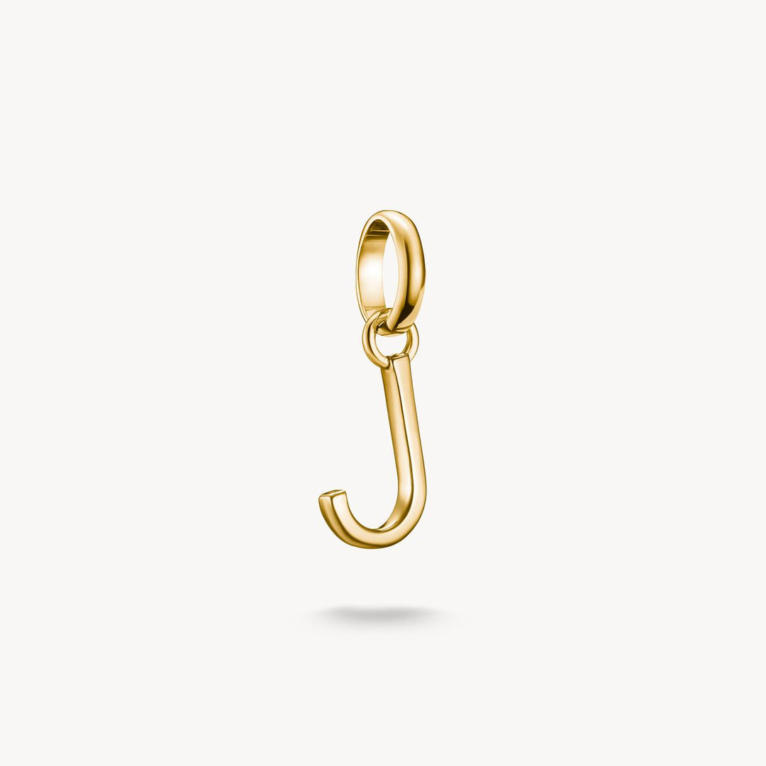 Thomas Sabo - Letter J Connect Charm - Gold