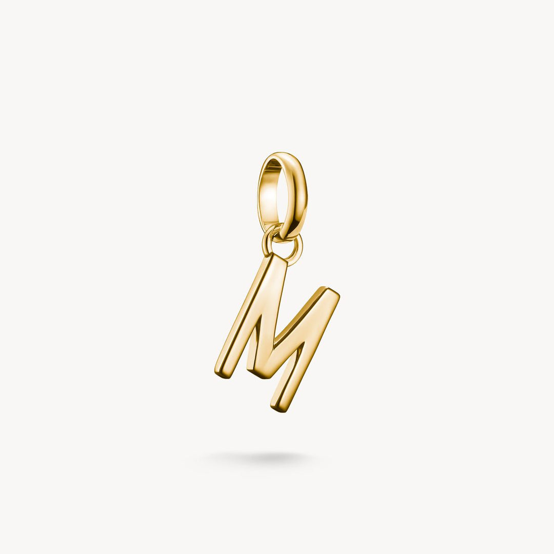 Thomas Sabo - Letter M Connect Charm - Gold