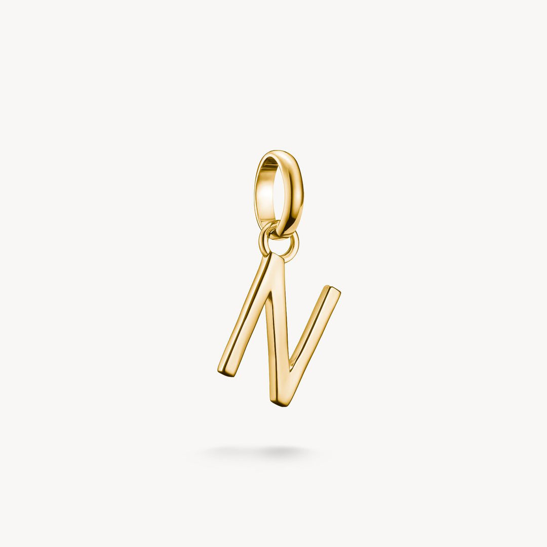 Thomas Sabo - Letter N Connect Charm - Gold