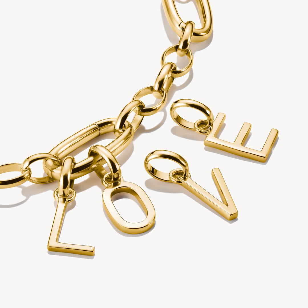 Thomas Sabo - Letter O Connect Charm - Gold
