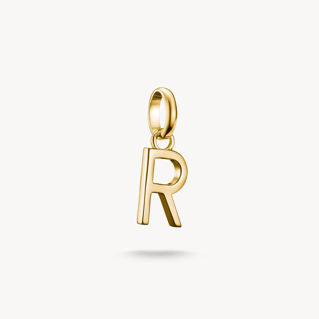 Thomas Sabo - Letter R Connect Charm - Gold