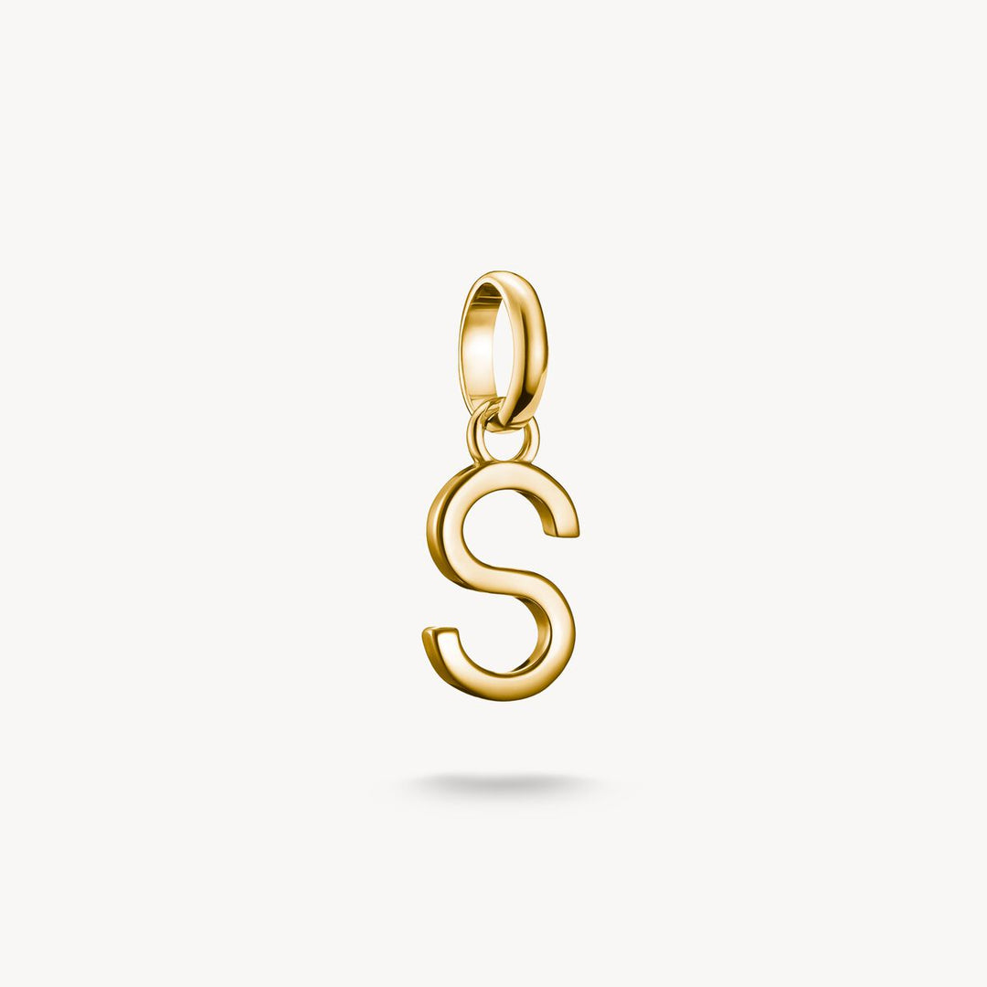 Thomas Sabo - Letter S Connect Charm - Gold