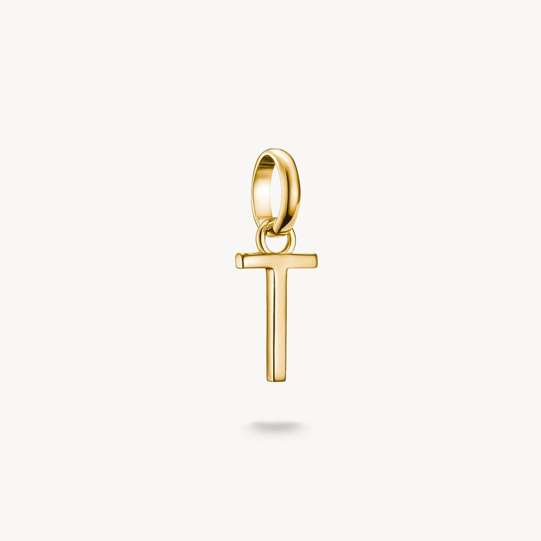 Thomas Sabo - Letter T Connect Charm - Gold
