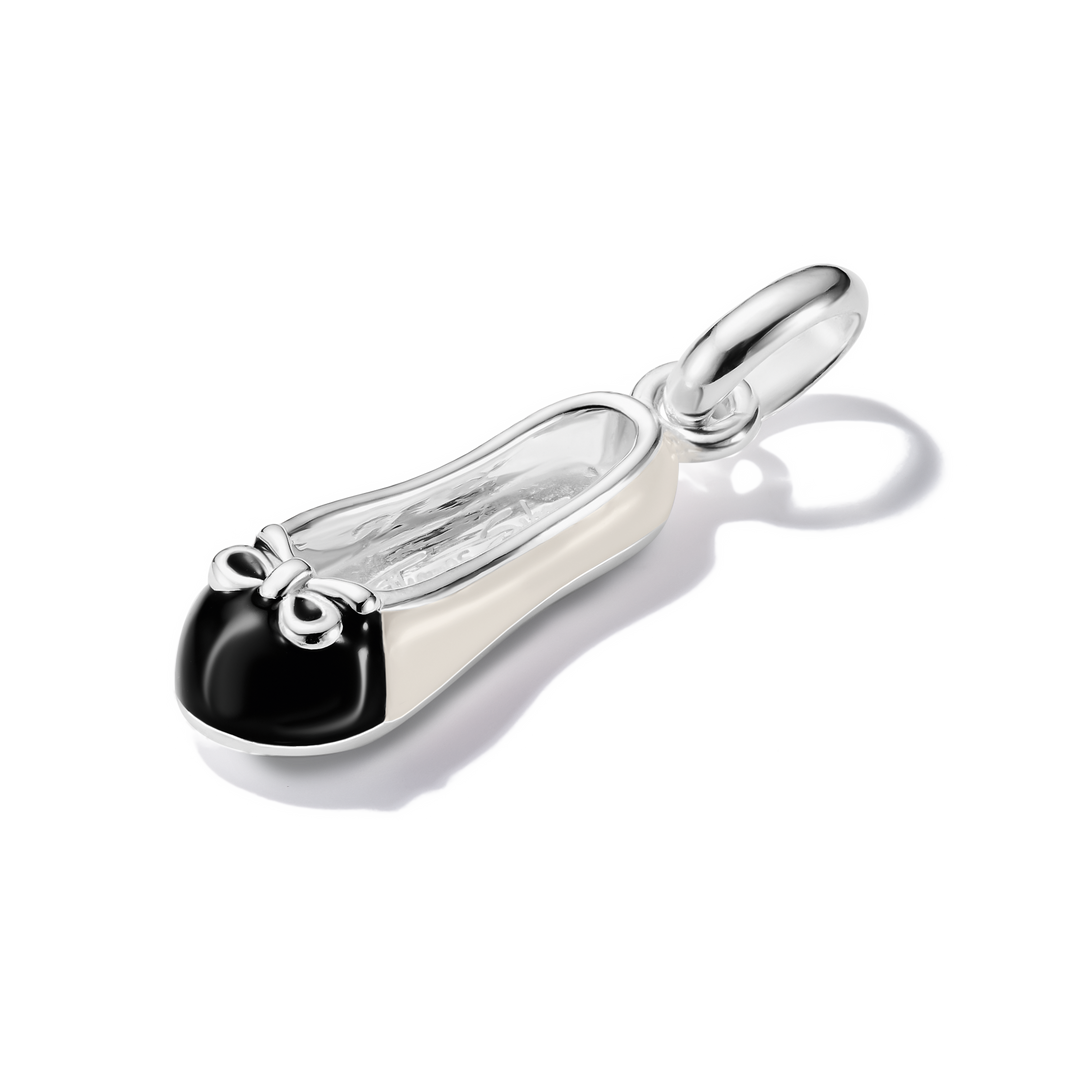 Thomas Sabo - Cream Ballerina Connect Charm - Silver
