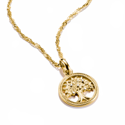 Thomas Sabo - Tree of Life with Stones Connect Charm - Gold