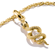 Thomas Sabo - Snake with Stone Connect Charm - Gold