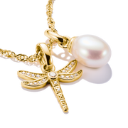 Thomas Sabo - Dragonfly with Stones Connect Charm - Gold