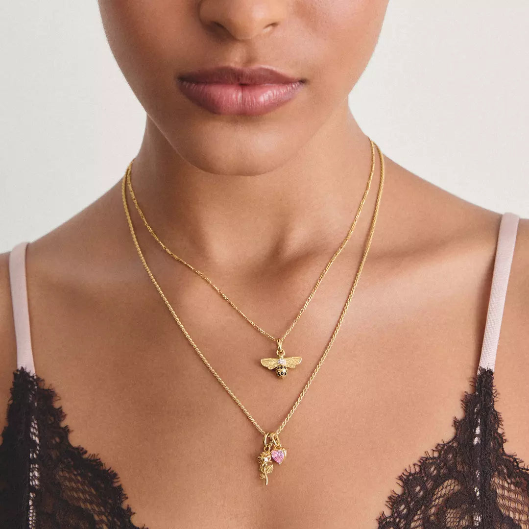 Thomas Sabo - Charm Connect January Birthstone - Gold