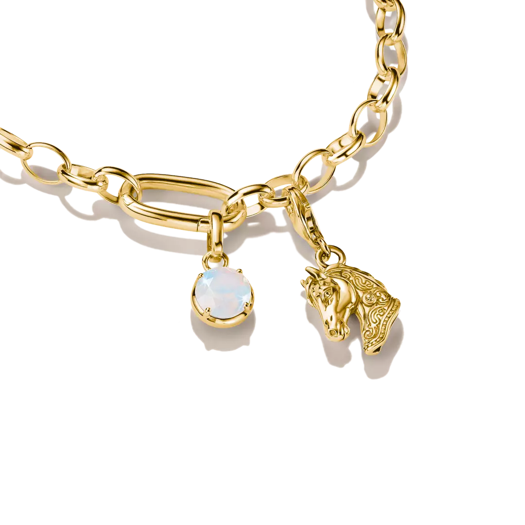 Thomas Sabo - Charm Connect June Birthstone - Gold