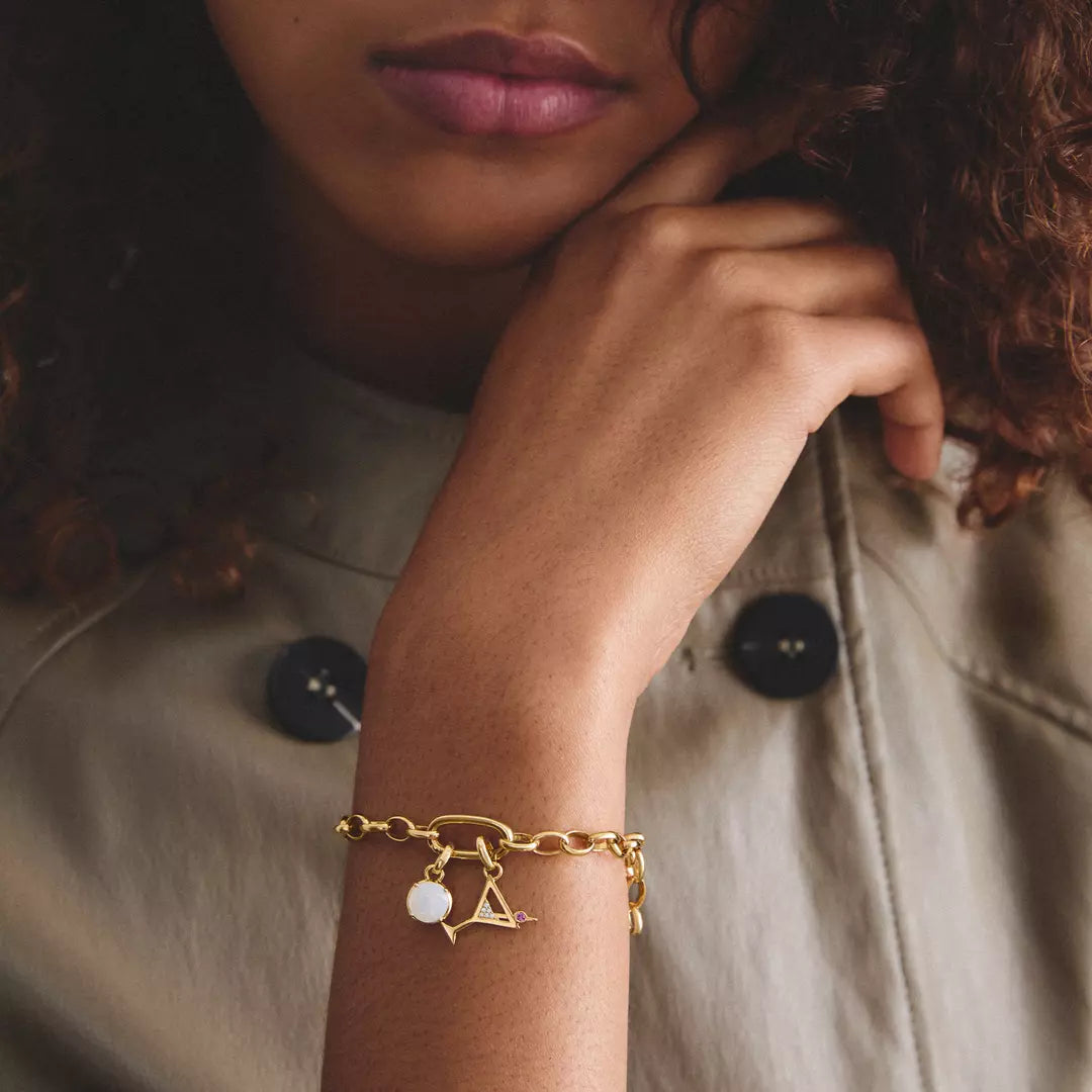 Thomas Sabo - Charm Connect June Birthstone - Gold