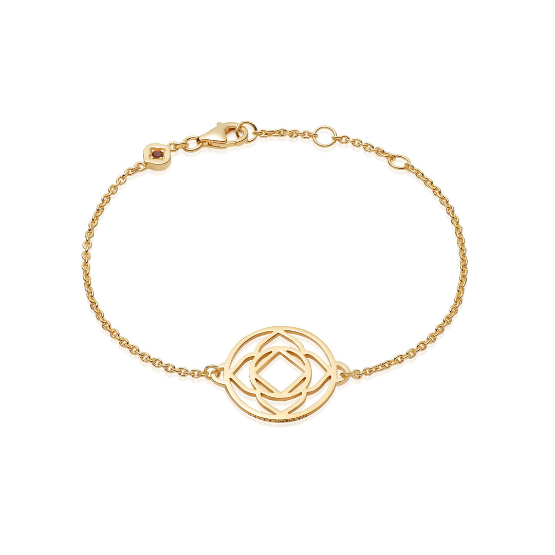 Daisy London - Base Chakra Chain Bracelet - Gold