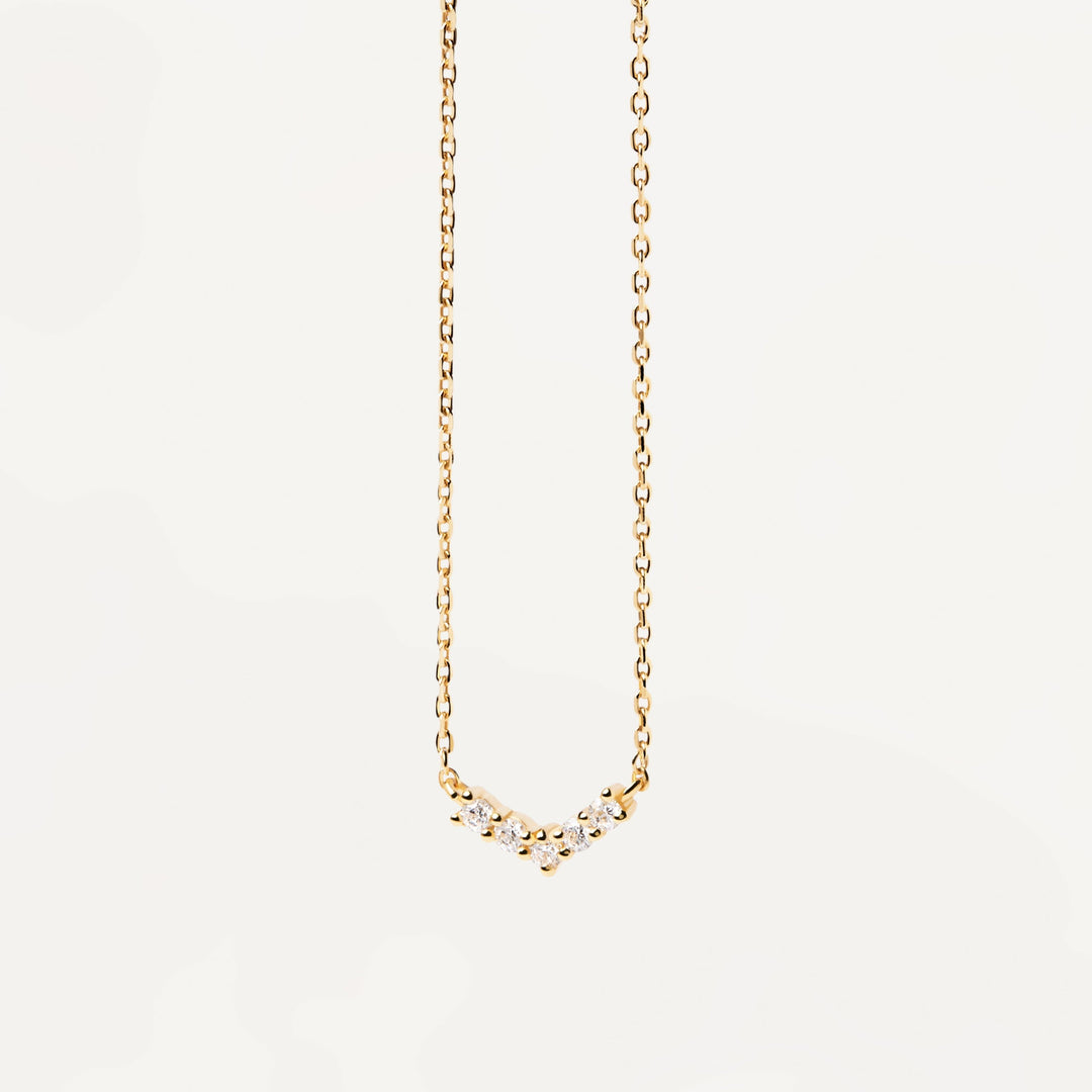 PDPAOLA - Mini Crown Necklace - Gold