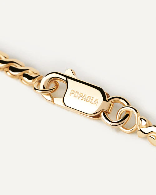 PDPAOLA - Serpentine Chain Necklace - Gold