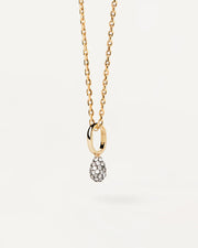 PDPAOLA - Pavé Lava Necklace - Gold