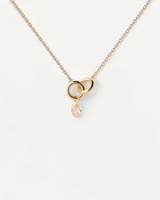 PDPAOLA - Peach Lily Necklace - Gold