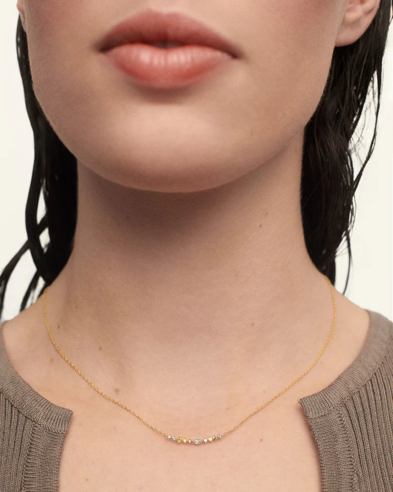 PDPAOLA - Lotus Necklace - Gold