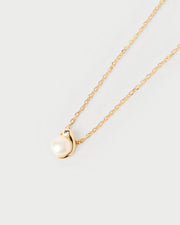 PDPAOLA - La Perla Solitary Necklace - Gold