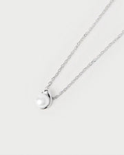 PDPAOLA - La Perla Solitary Necklace - Silver