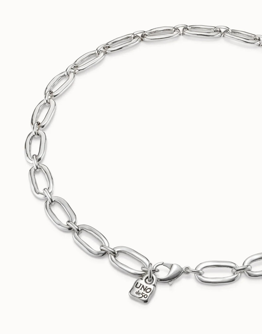 UNOde50 - Eslabon Link Chain Necklace - Silver