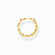 Thomas Sabo - White Stones Single Hoop - Gold