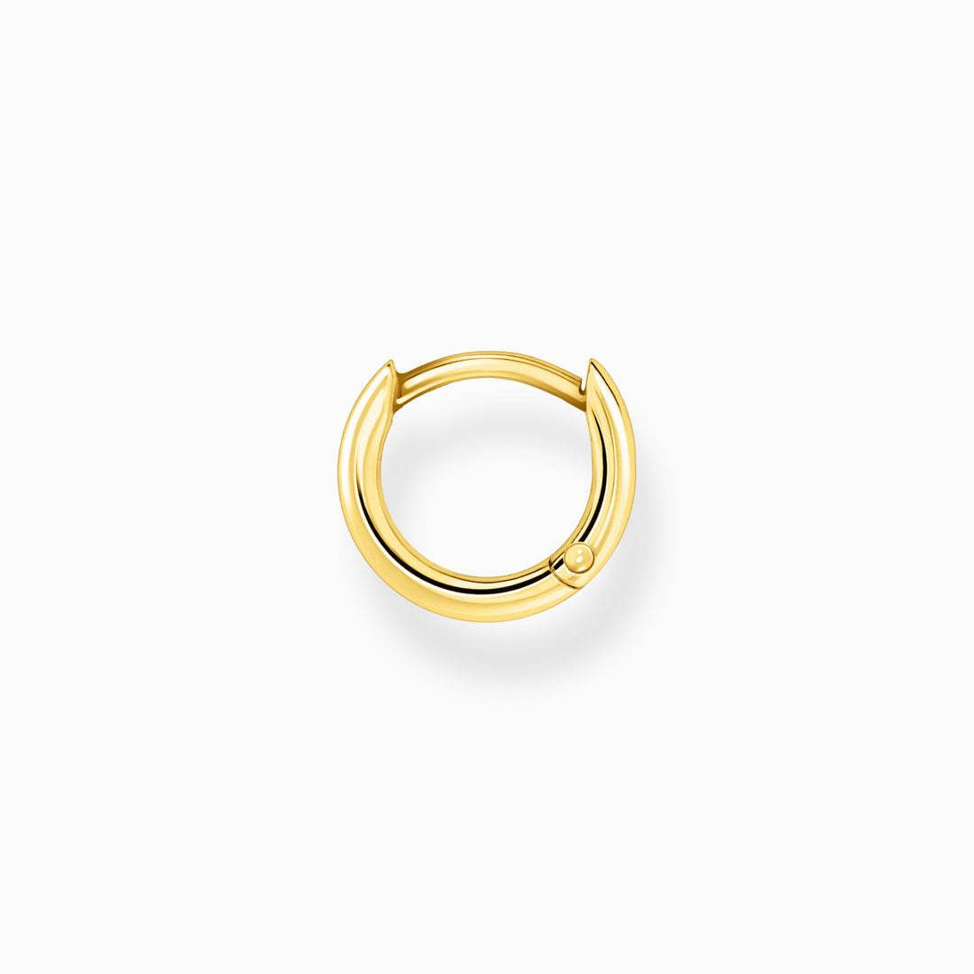 Thomas Sabo - Yellow Gold Single Mini Hoop Earring 12mm