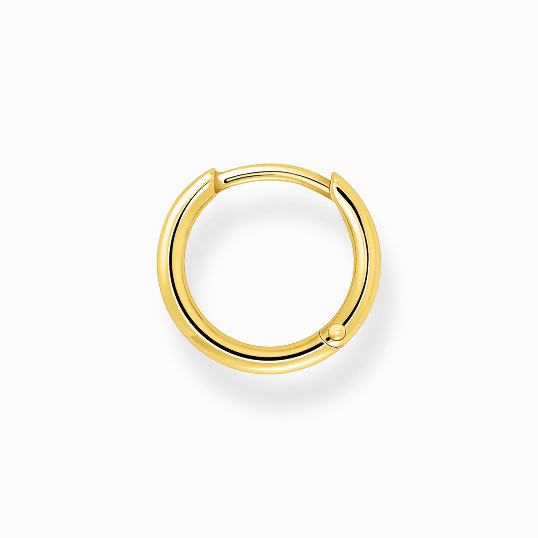 Thomas Sabo - Yellow Gold Single Hoop Earring 15mm