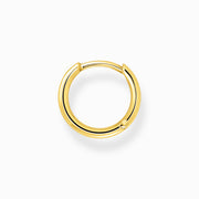 Thomas Sabo - Yellow Gold Single Hoop Earring 15mm