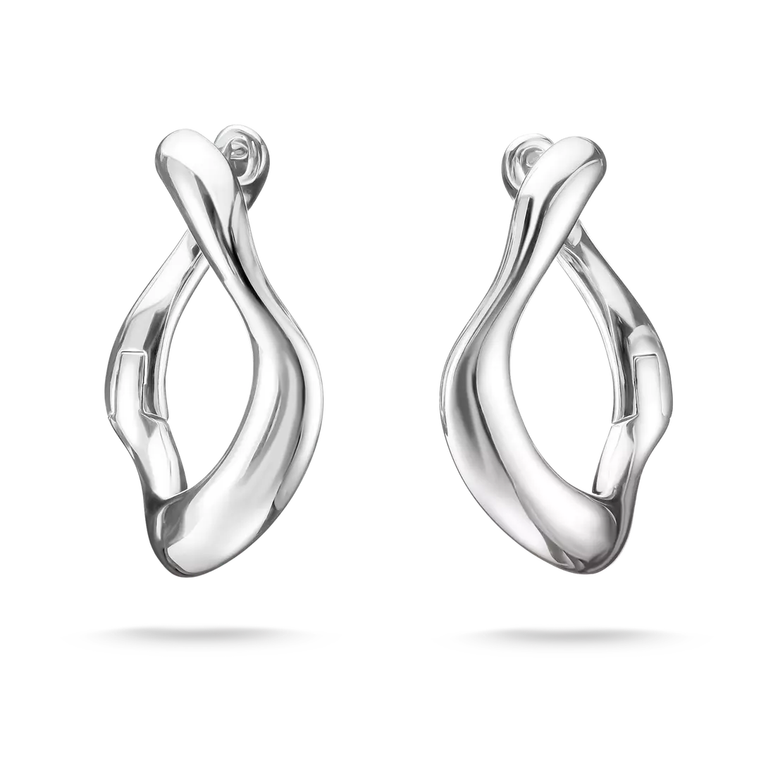 Thomas Sabo - Bold Elegence Hoop Earrings - Silver