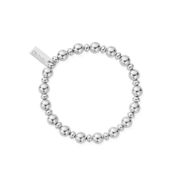 ChloBo - Children's Slim Round Bracelet - Silver
