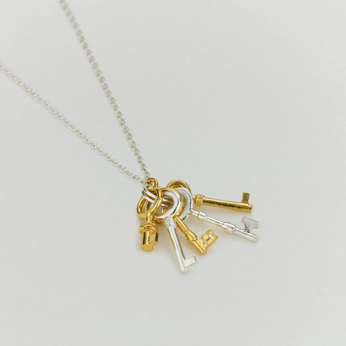 Alex Monroe - Bunch Of Keys Necklace - Gold