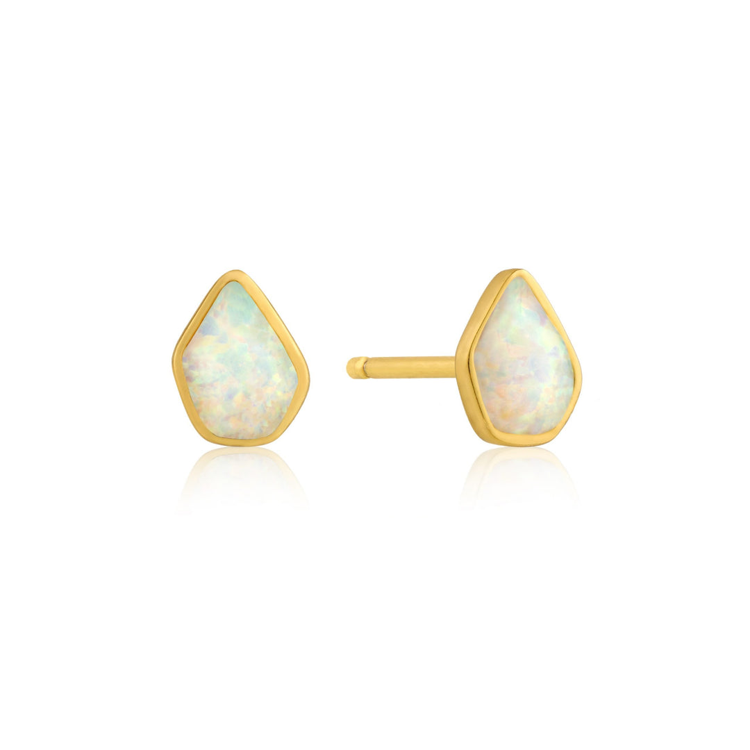Ania Haie - Opal Earrings - Gold
