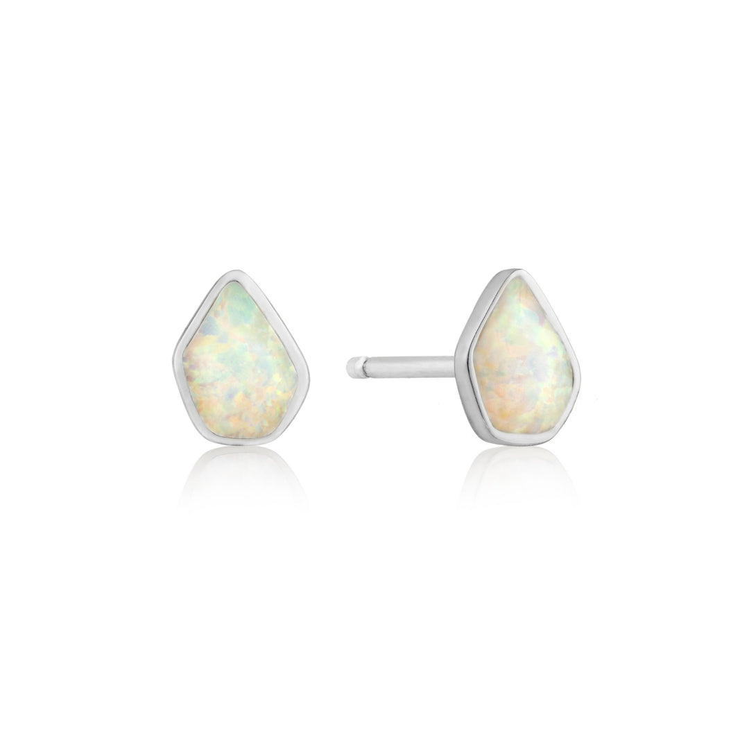 Ania Haie - Opal Earrings - Silver