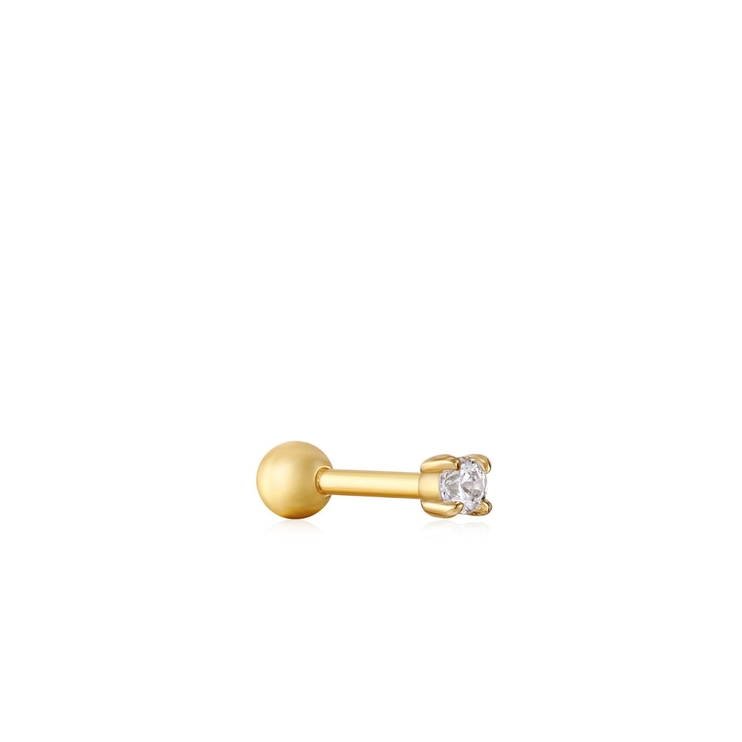 Ania Haie - Sparkle Barbell Single Earring - Gold