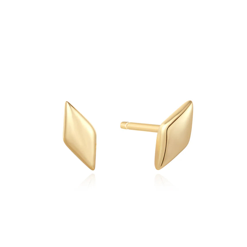 Ania Haie - Sparkle Studs Earrings - Gold