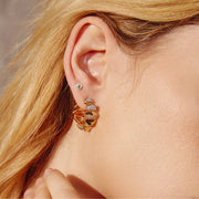 Ania Haie - Pyramid Glam Stud Earrings - Silver