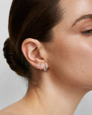 Ania Haie - Mini Five-Prong Sparkle Stud Earrings - Silver