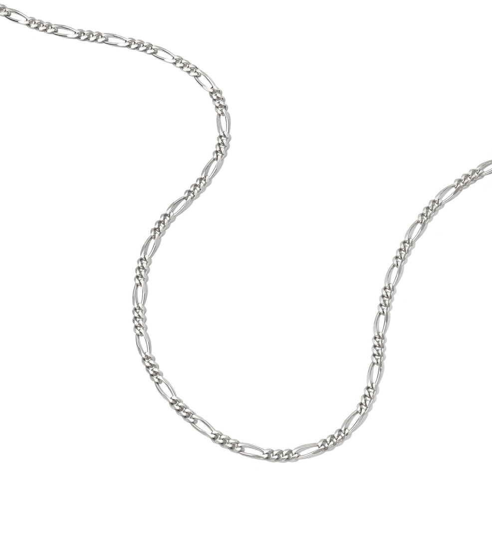 Daisy London - Figaro Chain Necklace - Silver