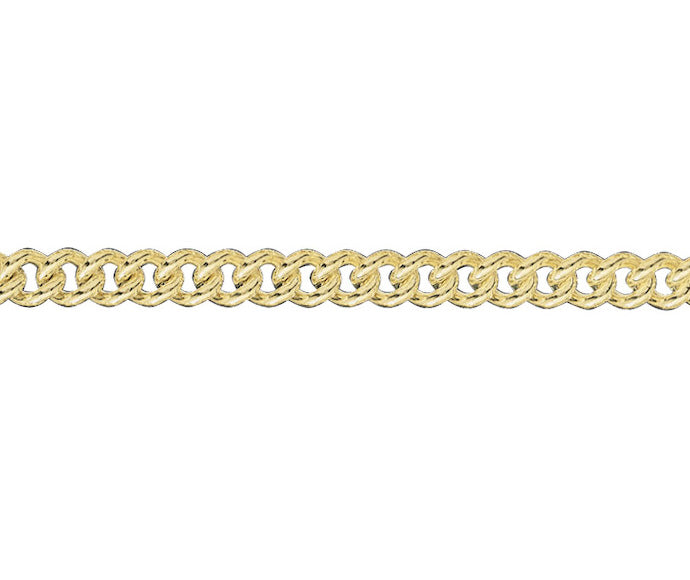 RUBIROX - 4.87mm Close Curb Necklace - Gold